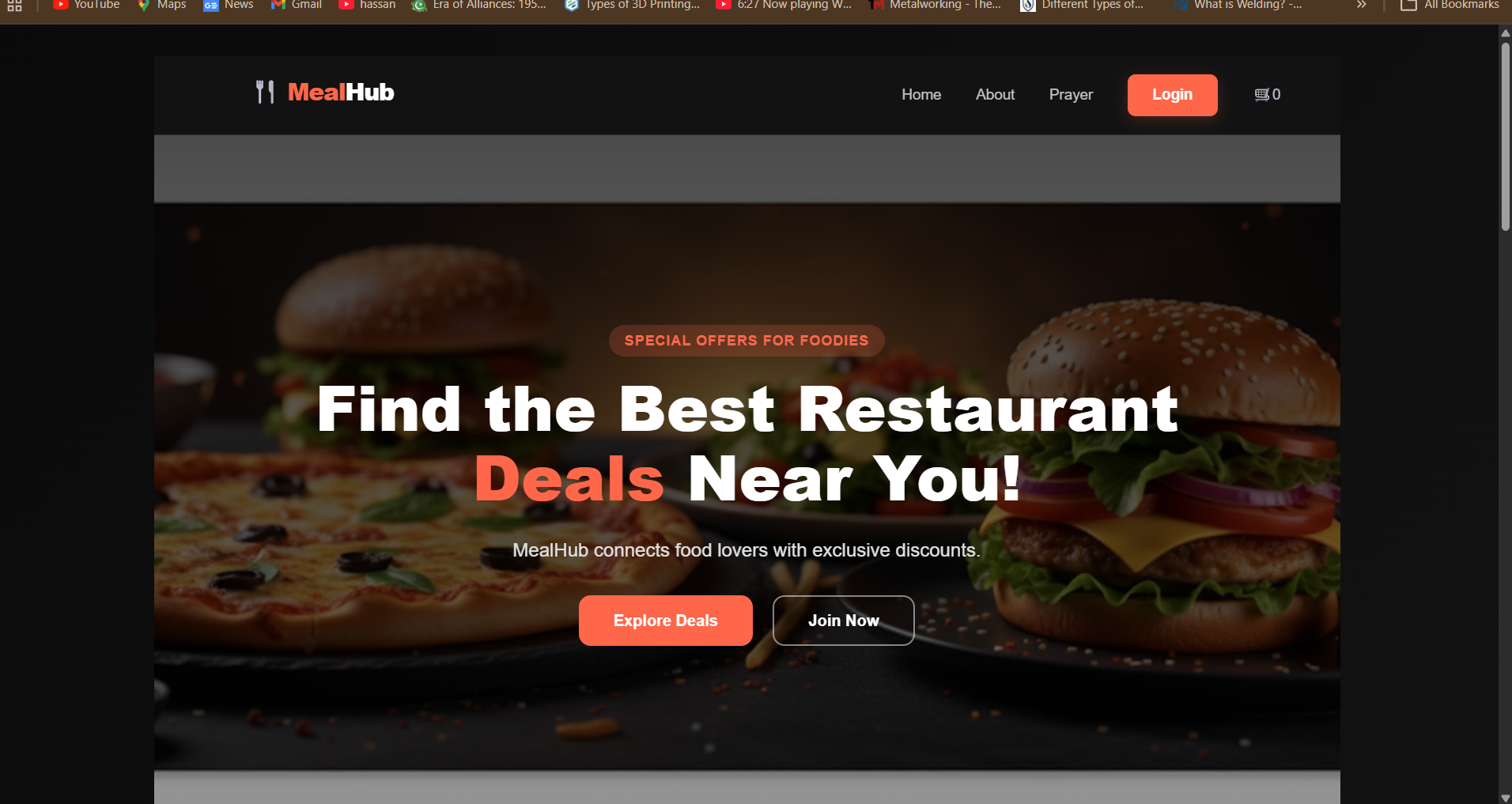 Meal Hub preview